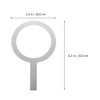 Hemoton 2pcs Creme Brulee Cup Scald Proof Baking Milk Rings