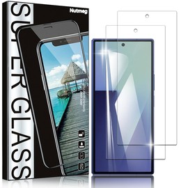 Nutmeg Galaxy Z Fold 7 Glass Film [Made in Japan Asahi Glass Material] Galaxy Z Fold 7 Film, Galaxy Z Fold 7 5G SC-56F SCG34 Protective Film, Tempered Glass, 9H Hardness, High Transmittance, High