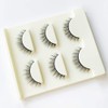 Musegetes 3D False Eyelashes, Popular Black Natural Axis Soft Core
