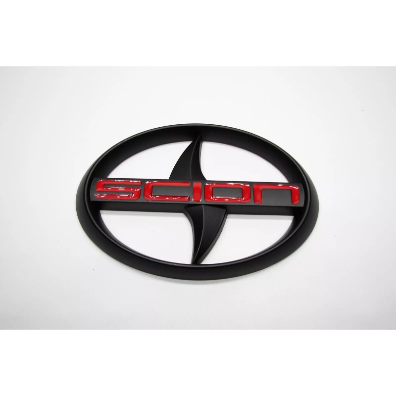 DIGIART INTERNATIONAL SCION MATTE BLACK COLOR ABS PLASTIC 3D EMBLEM