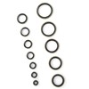 240pcs 6\8\10\12\14\16\18\20\22\24\27\30mm Metal Rubber Sealing Oil Ring Drain Plug Gasket