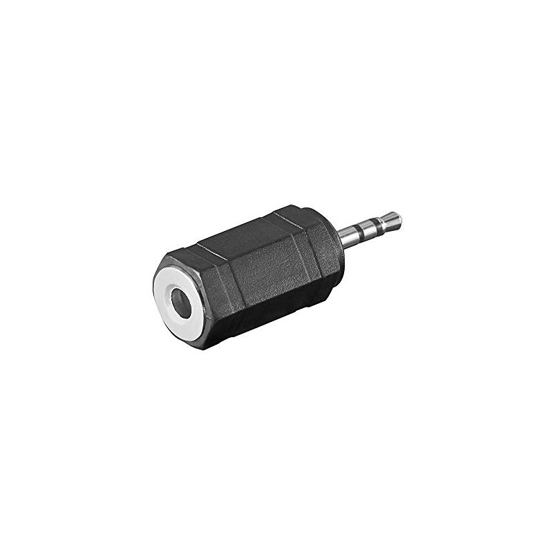 Wentronic 11897-GB 2.5mm Plug to 3.5mm Jack Audio Adaptor