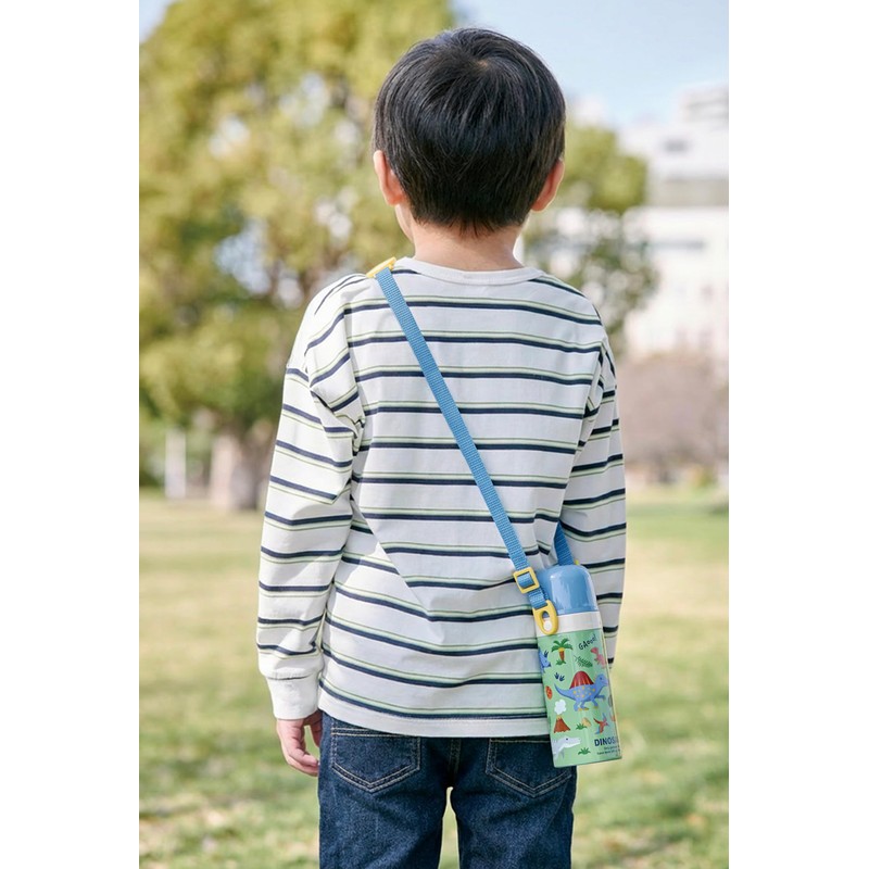 Skater Children's Water Bottle, 2-Way Direct Drinking, 14.2 fl oz