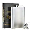 DealKits 2 X stainless steel hip flask & funnel 8