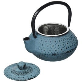IBILI Cast Iron Manaos Teapot, 0.3 Litres, Enamel Interior, Induction Safe