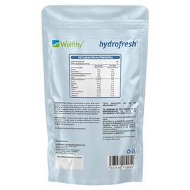 Wellthy Creatina Monohidrata 350g con Electrolitos sabor Mora Azul. 35 Porciones, Zinc, Magnesio, Potasio, Calcio, Alga Espirulina Azul y L-Metionina. Sin Azúcar añadido, Bottle Free