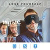 Sleep Headphones, Bluetooth 5.0 Wireless 3D Eye Mask, Lightimetunnel Washable