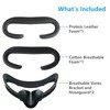 2 Pack Face Pad for Oculus Quest 2, Facial Interface