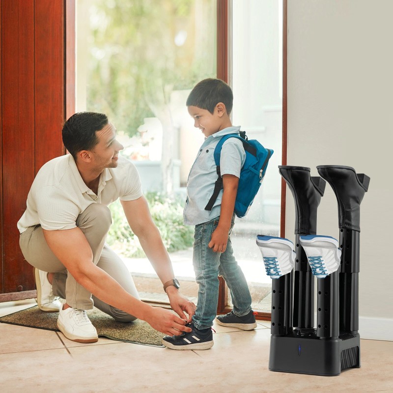 Costway 4 Shoe Electric Dryer W/ Timer, Fan For Boot