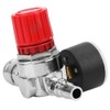 Druckregelmanometer, 1/4-Zoll-Druckregelventil mit einstellbarem Stecker/Buchse-Druckventil für Luftkompressor