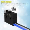 Joinfworld Micro Switch with Lever Waterproof IP67 Sealed Roller Lever
