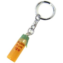 アルタ 牛乳ビンキーホルダー アップル サイズ：約W2.3 D1 H7.5 AT044003