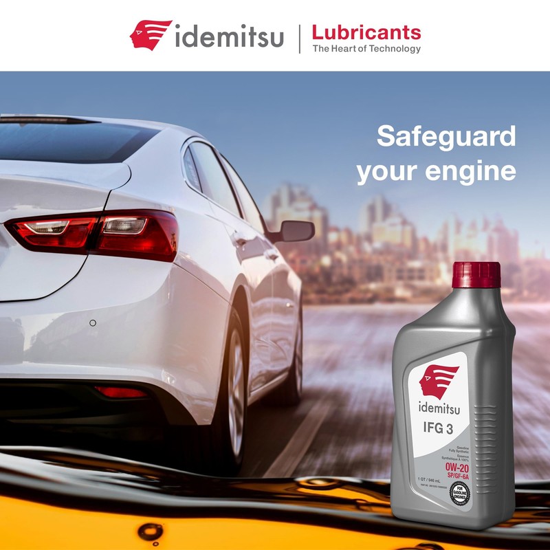 Idemitsu Full Synthetic 0W-20 Engine Oil SP/GF-6-1QT