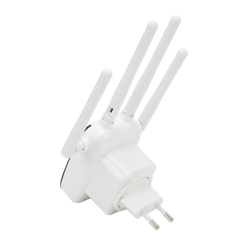 WiFi Range Extender 300Mbps 4 Antennas Wireless Signal Repeater Amplifier