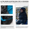 Naturehike Ultralight Down Sleeping Bag, 650FP Backpacking Sleeping Bag for