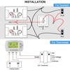 Endurance Pro 24V 40VA Thermostat Doorbell Transformer, Power Supply Adapter