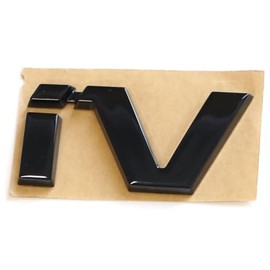 Skoda 3V0853687L041 lettering iV emblem logo sign sticker, black