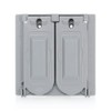 Leviton Weatherproof Cover, 2-Gang for Decora, GFCI, Duplex, or Single