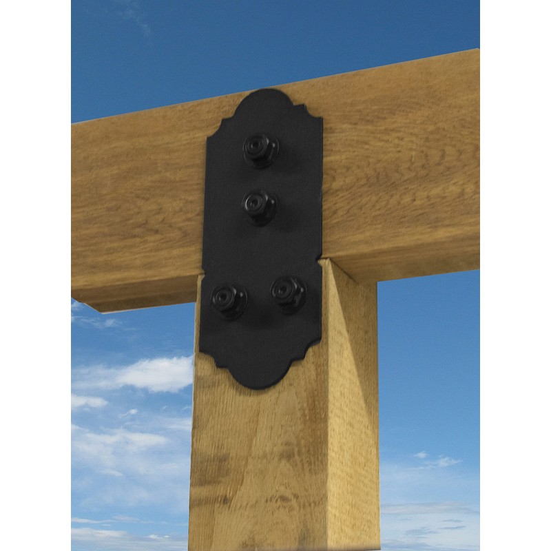 OZCO Laredo Sunset 8" Post to Beam Flush Connector Heavy