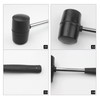 3Pcs Window Glazing Tool Kit, Glazing Tools Kit, Rubber Mallet,