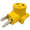 Parkworld 63210 NEMA 6-50P to 10-30R One Piece Compact Adapter