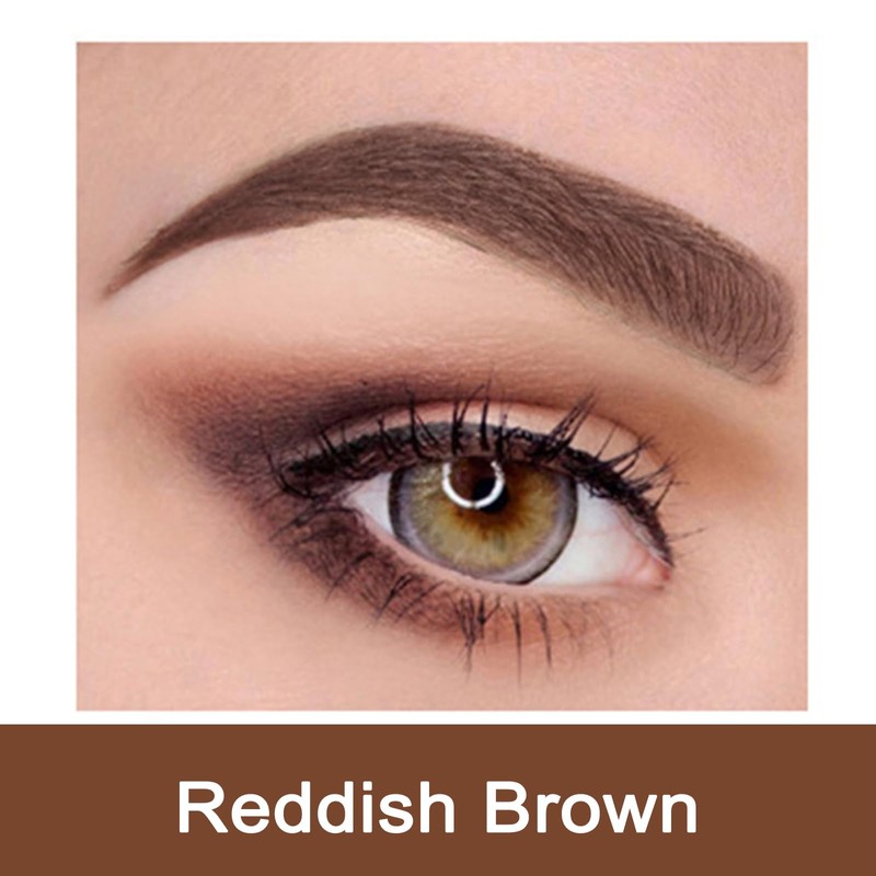 Eyebrow Pen, Reddish Brown eyebrow Pencils, Waterproof Eyebrow Pencils Easy
