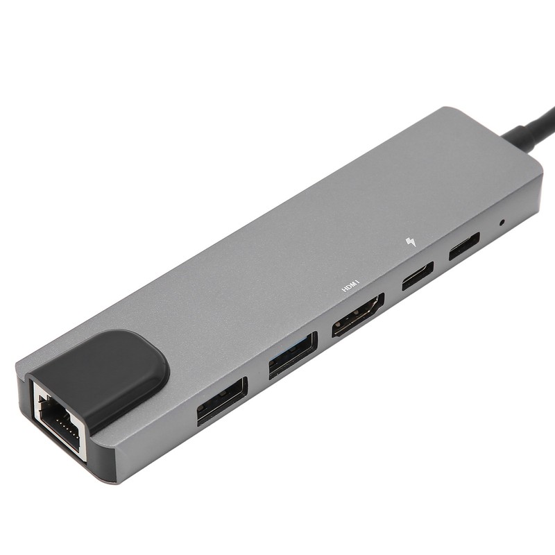 6 In 1 USB C Hub to 4K At 30HZ