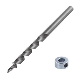 wolfcraft Step Drill Bit Set for Undercover Jig, 2 pcs. I 2933000 I Accessory/spare part for the undercover jig set
