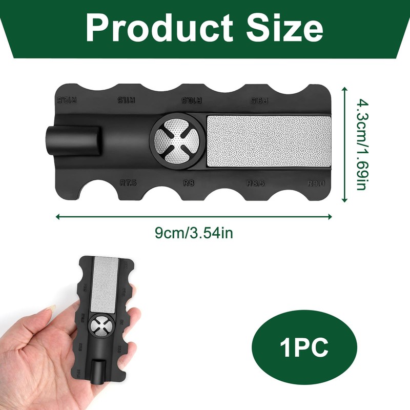 5 in1 Cue Tip Shaper, Snooker Cue Tip Shaper Tool,