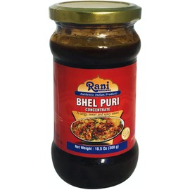 Rani Bhel Puri Concentrate (Sweet & Spicy Sauce), Glass Jar, Ready to eat 10.5oz (300g) Vegan ~ Gluten Free | NON-GMO | No Colors | Indian Origin
