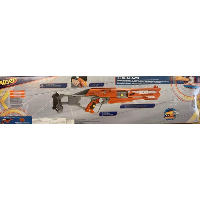 Hasbro NEW - Nerf N-Strike Elite Series Alphahawk Accustrike Rifle