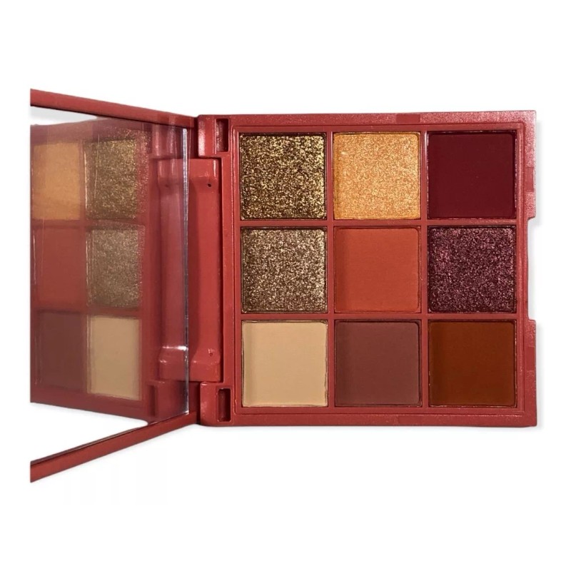 Bonita Cosméticos Paleta De 9 Sombras De Ojos Mate Y