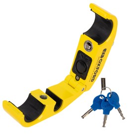 Oxford Brake Lock Alarm LK304 | Alarmed Front Brake Lever 120db Siren Motorcycle Motorbike Scooter Security