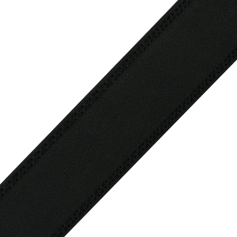 Lancetti, Men's Belt PU Exterior Leather Lining Can be Shortened
