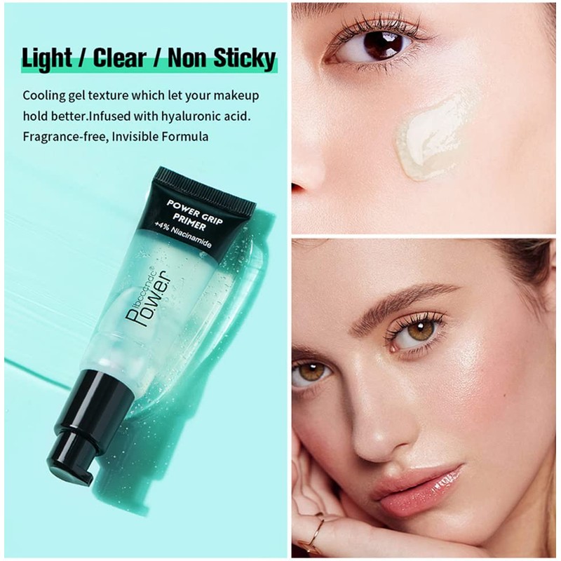 Power Grip Primer + 4% Niacinamide, Hydrating Face Primer, Evens