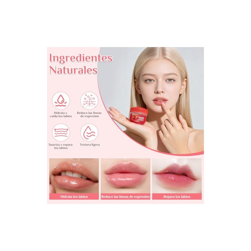 8PCS Balsamo Labios, Bálsamo labial Hidratante ，Balsamos Labiales Mayoreo, Labial