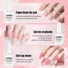 24 Geles Esmalte Para Uñas Gama De Uv Semipermanente Juemel,