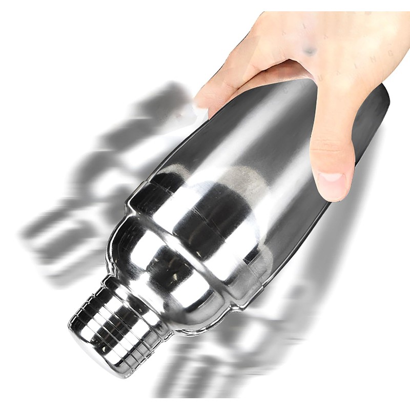 8 Oz Cocktail Shaker, Stainless Steel Drink Shaker with Built-In