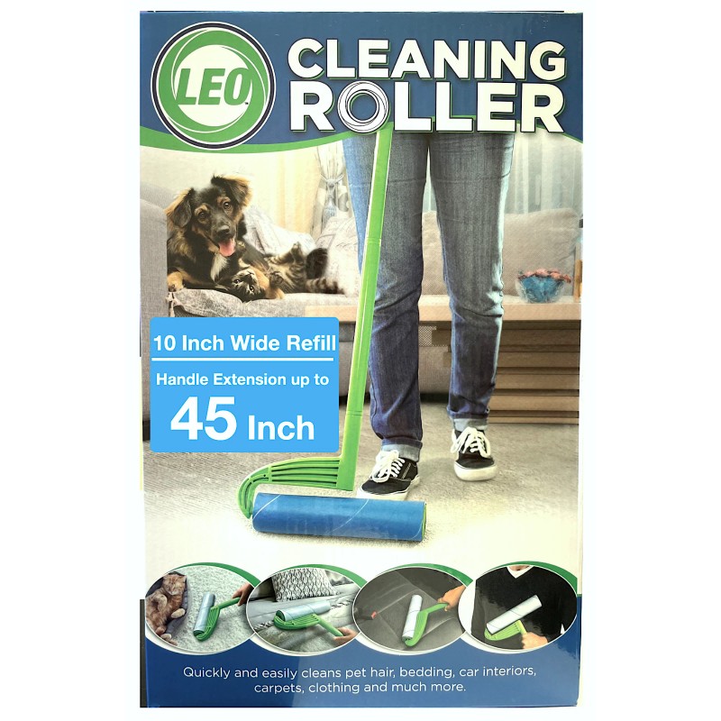 Leo Cleaning Lint Roller Refill 50 Sheets per roll 2/3/6