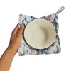 CUSHYSTORE Set Bowl Cozy Pot Holder Canvas Holders Heat and