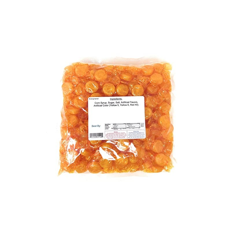 YANKEETRADERS Butterscotch Flavor Hard Candy - 2 Pounds