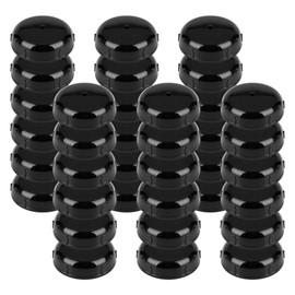 36-Pack Wrought Iron Patio Furniture Feet Caps 1-1/2 inch Round Plastic Outdoor Chair Leg Caps, PETOX Patio Chair Leg Caps for Metal Chairs, Patio Furniture Replacement Feet for Chairs & Tables, Black