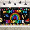 AIBIIN Kindergarten Graduate Banner, Large Kindergarten Graduation Backdrop, Preschool Graduation