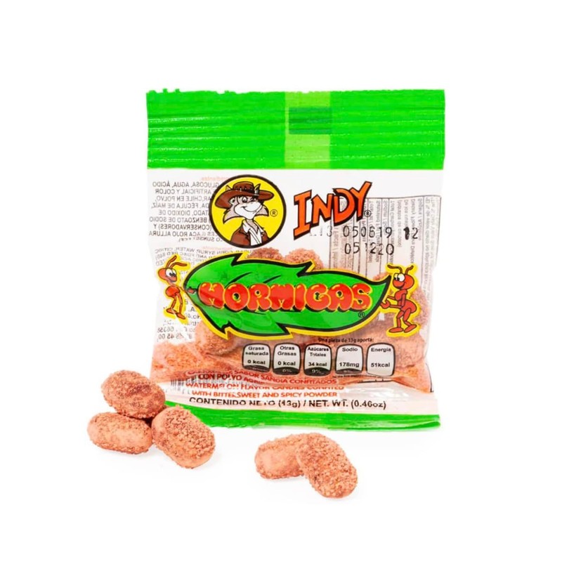 2 Packs - Hormigas Watermelon Flavor Mexican Candies Confited with