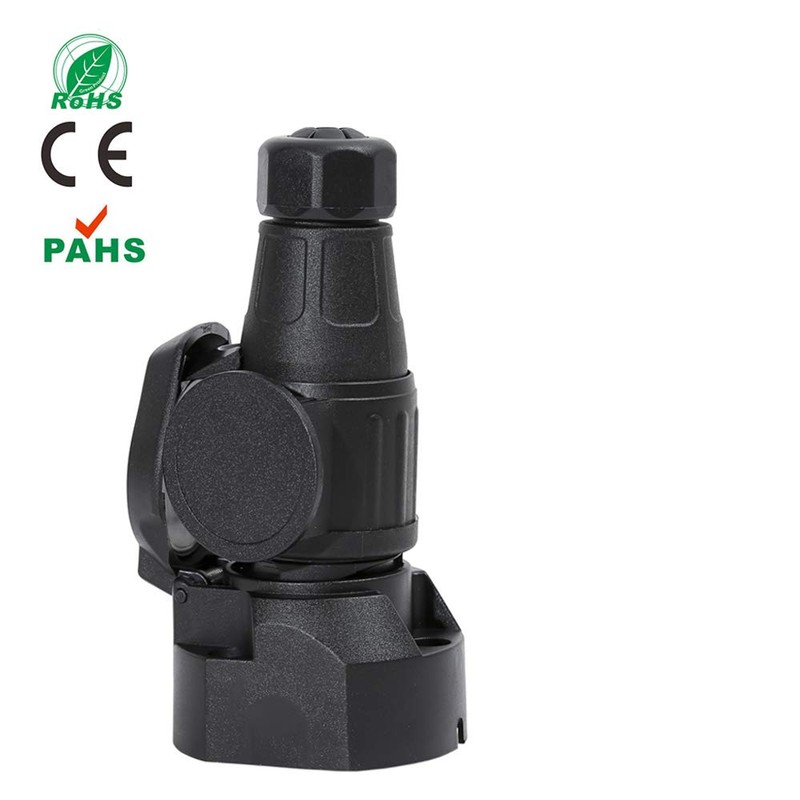 TAEUYYM Trailer Plug 13 Pin and Socket 13 Pin, 12