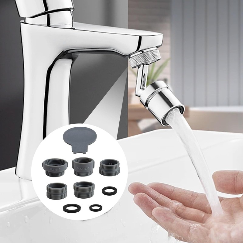 DIYCUT 3 Sets Tap Adapter, Tap Aerator Adapter, Universal Tap
