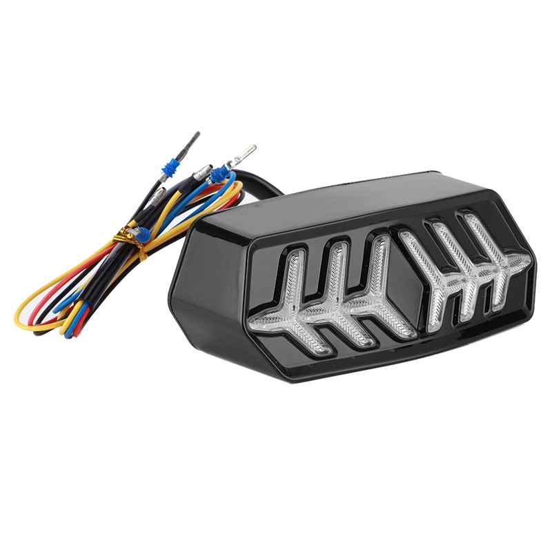 Motorcycle Taillight Driving Turn Signal Brake Light Fit for Honda
