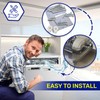 Dishwasher Door Fixing Kit to the Front Panel 45 cm