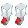 HECASA Hitch Mount Skid Wheel 2-1/2" or 3" Hitch Bars