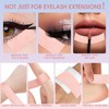Miuffue Lash Tape for Eyelash Extensions, Silicone Adhesive Eyelash Extension